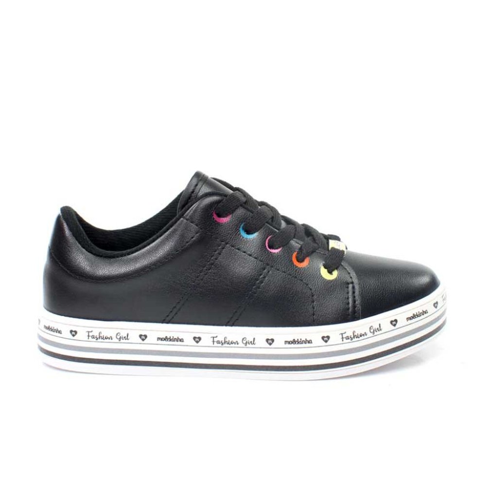 Sapato Adulto Molekinha Preto - Grade 12 Pares - Numeração 25-34