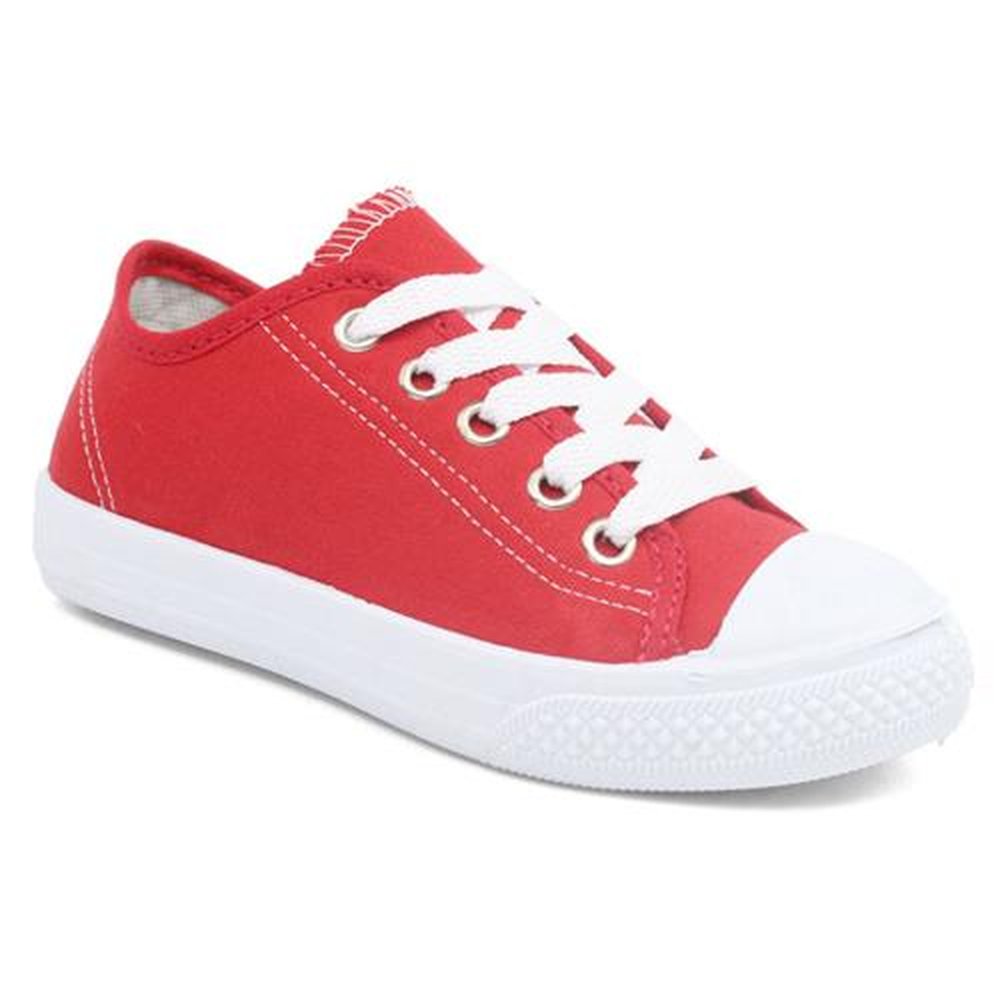 Tenis Infantil Ortobessa Vermelho - Grade 12 Pares - Numeração 23-34