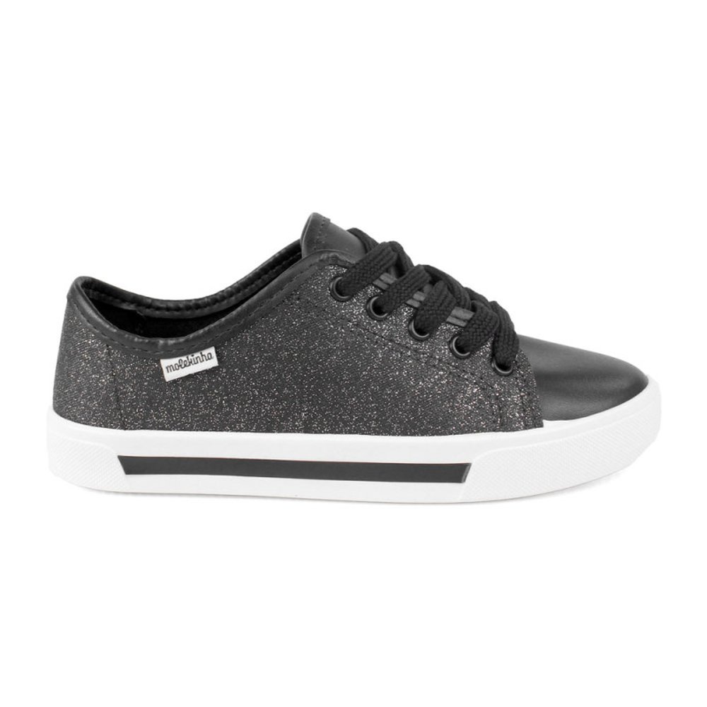 Sapato Infantil Molekinha Preto - Grade 12 Pares - Numeração 25-34
