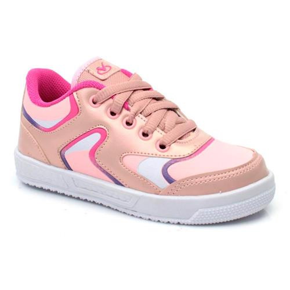 Tenis Infantil Via Vip Rose Pink - Grade 12 Pares - Numeração 28-34