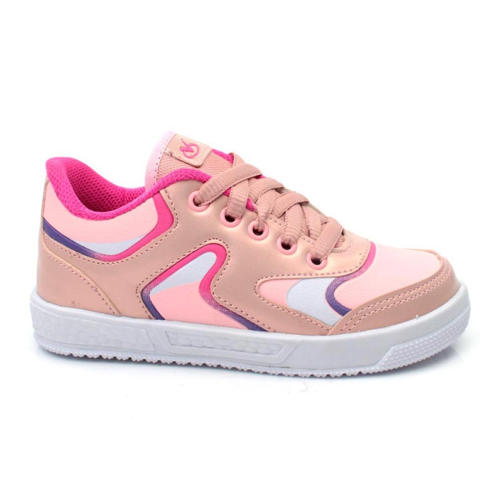 Tenis Infantil Via Vip Rose Pink - Grade 12 Pares - Numeração 28-34