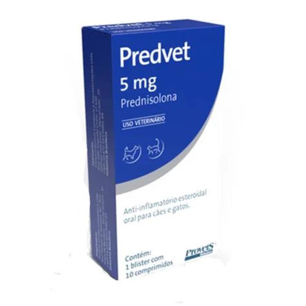 Predvet 5 Mg 10 Comprimidos