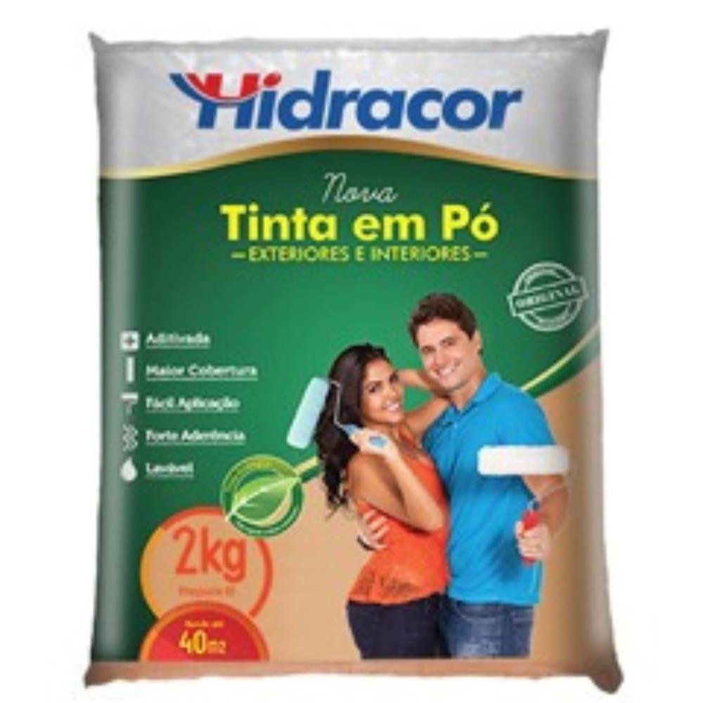 Tinta Pó Azul Pavão Embalagem 10 Unidades - Hidracor