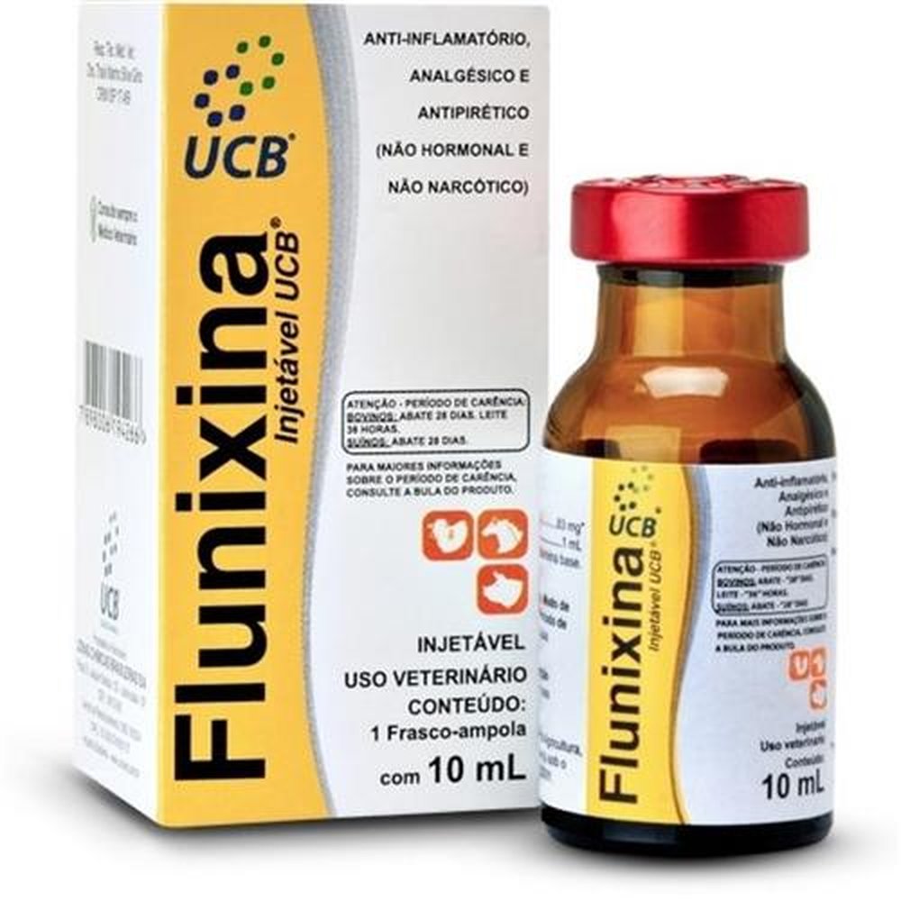 Flunixina Injetavel 10ml - Ucb