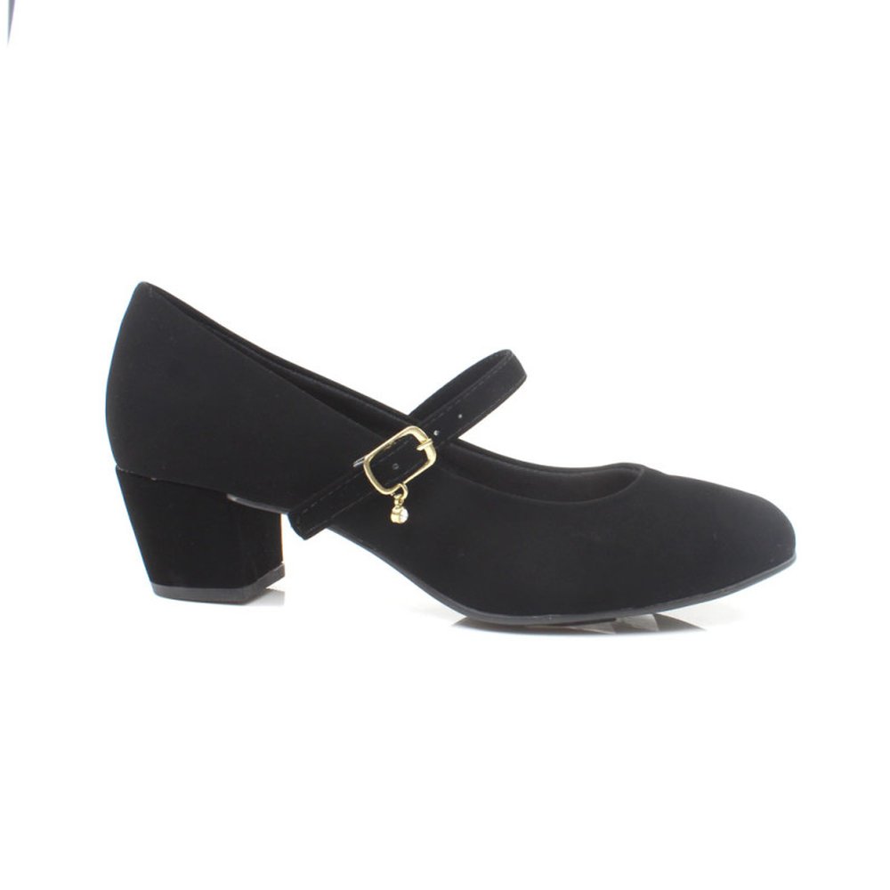 Sapato Adulto Villa Rosa Preto Nobuck - Grade 12 Pares - Numeração 34-39