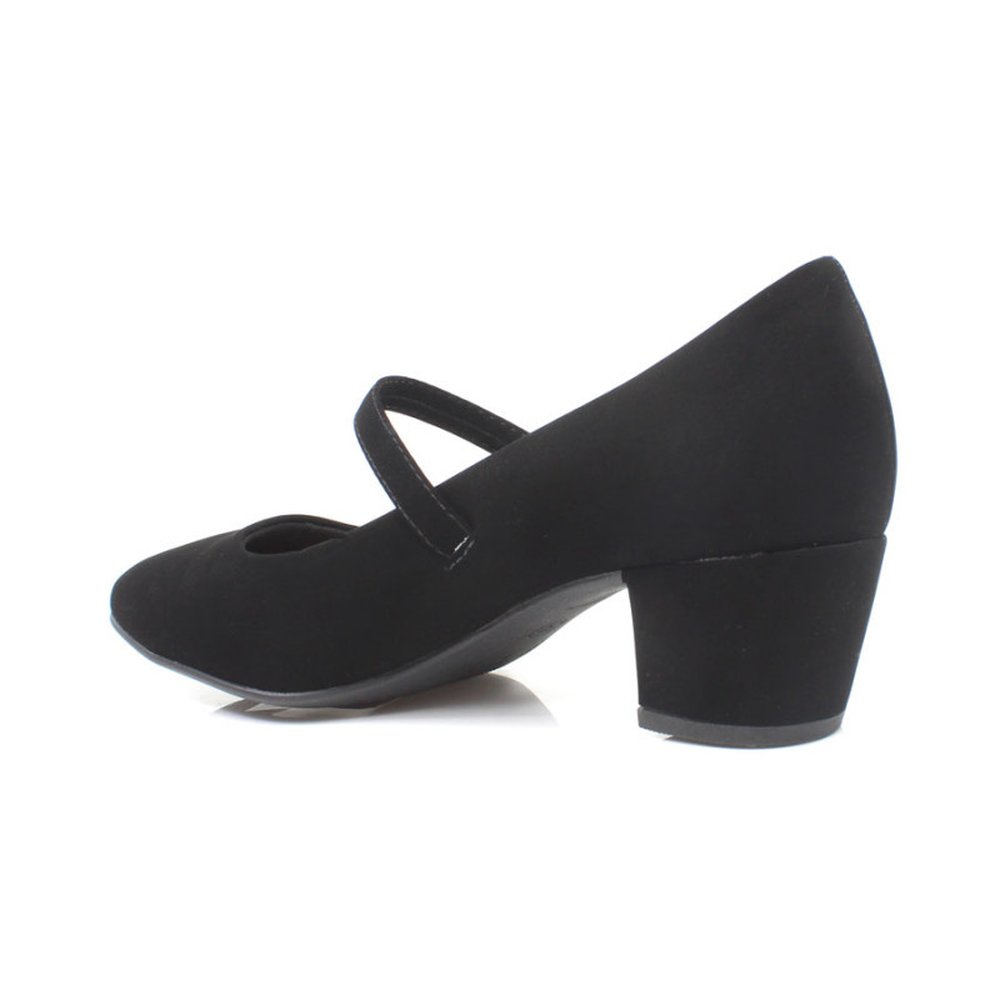 Sapato Adulto Villa Rosa Preto Nobuck - Grade 12 Pares - Numeração 34-39