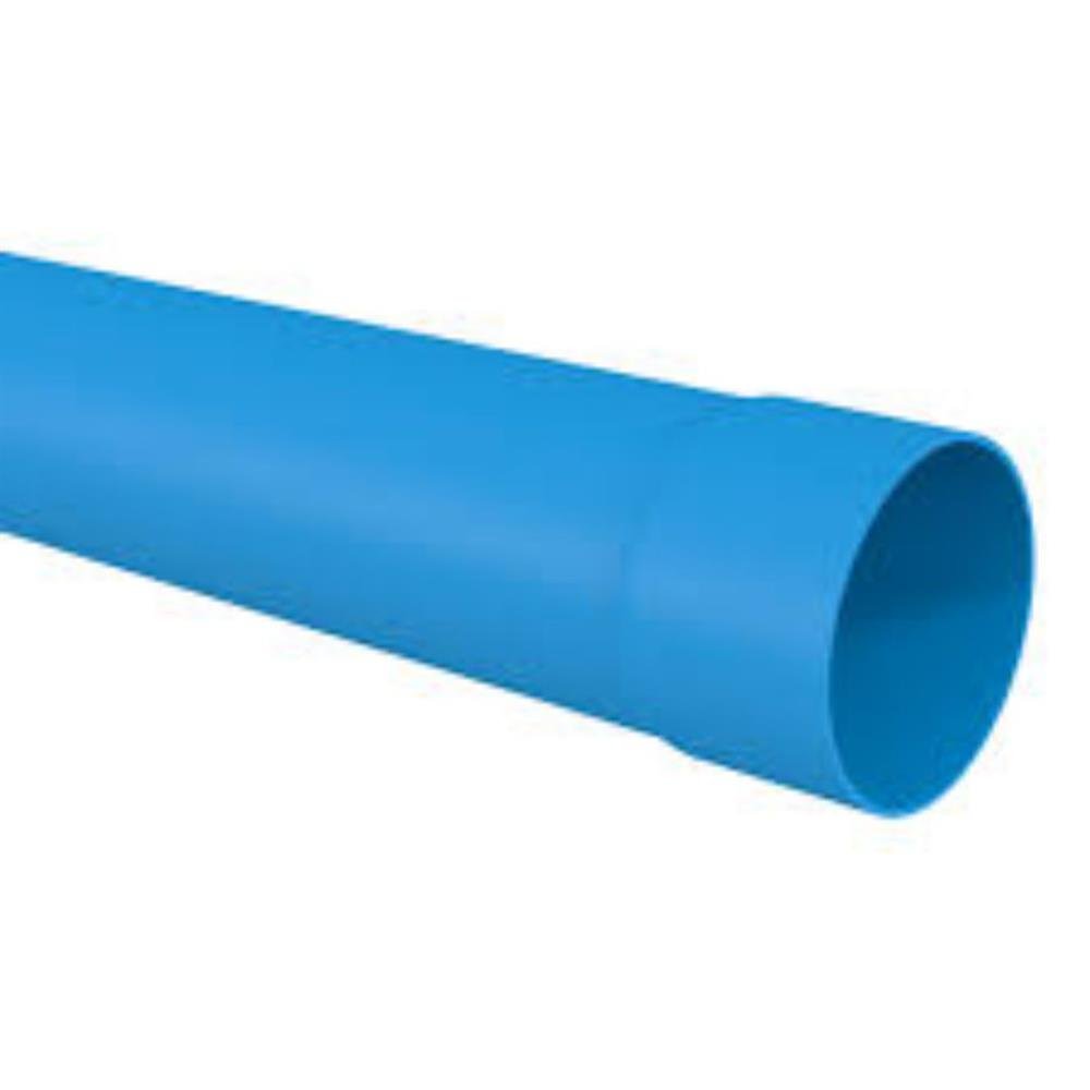 Tubo Luperplas Irrigação para Poço Pn125 Dn150 Azul 6m