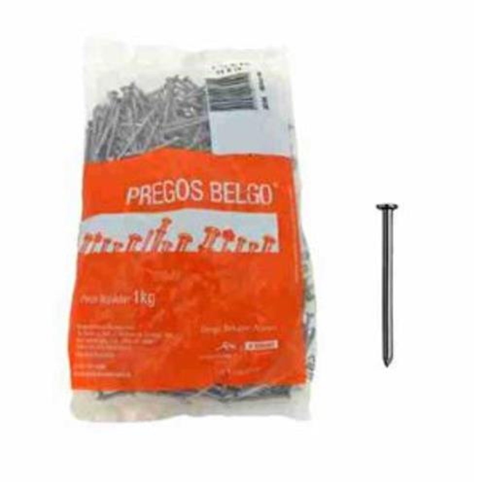 Prego Belgo CC 14X15-1 1/4X14 Embalagem com 1Kg