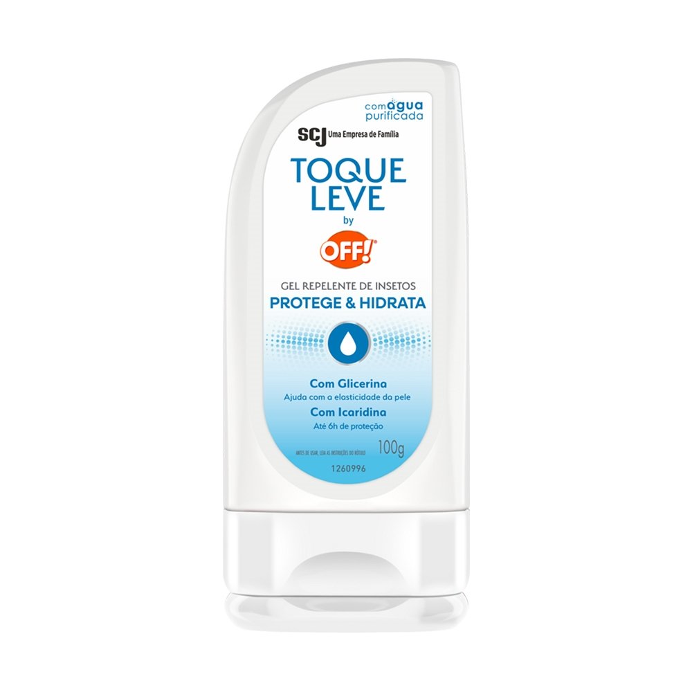 Repelente de Insetos Off Gel - Toque Leve Glicerina e Icaridina 100g