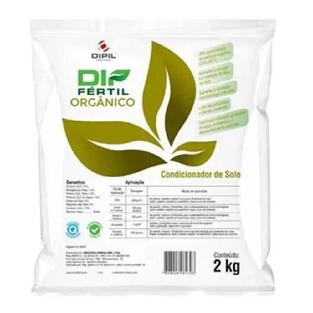 Dipfertil Dipil Orgânico Embalagem com 2kg