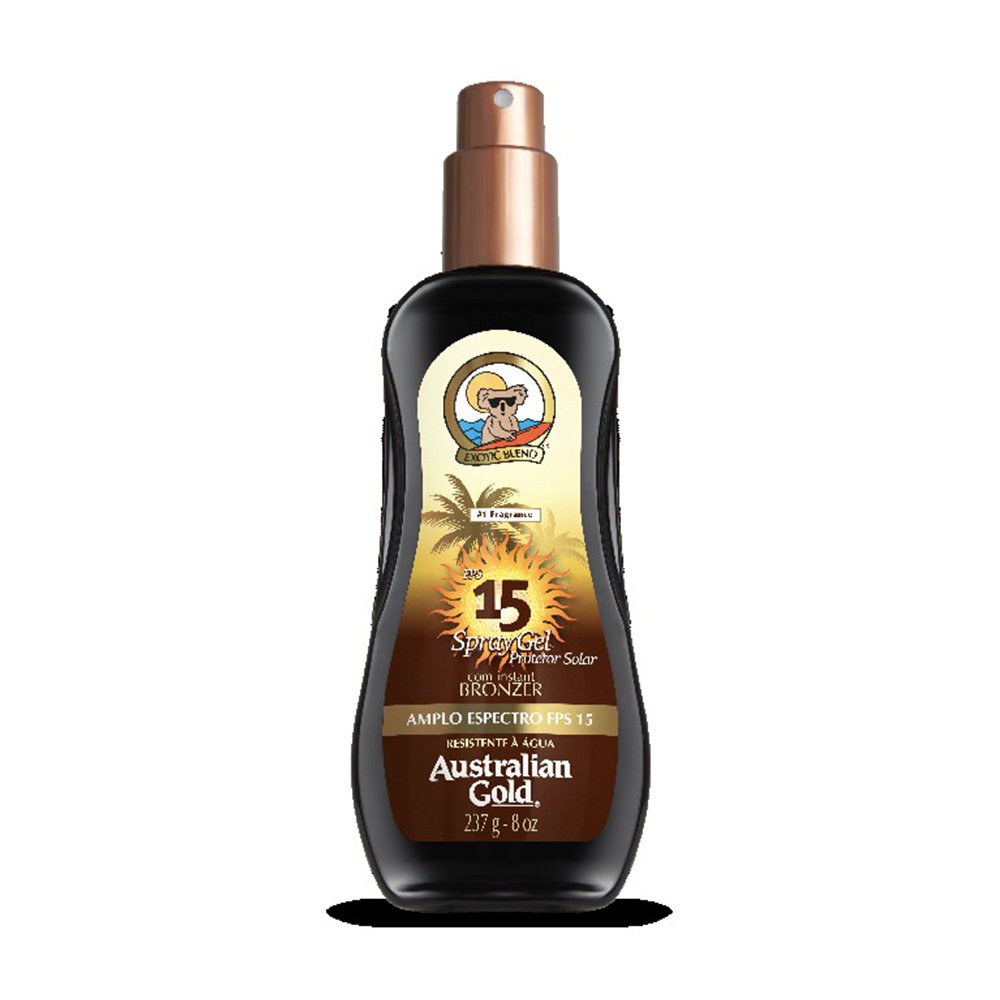 Protetor Solar Australian Gold Spray Gel Fps15 237g