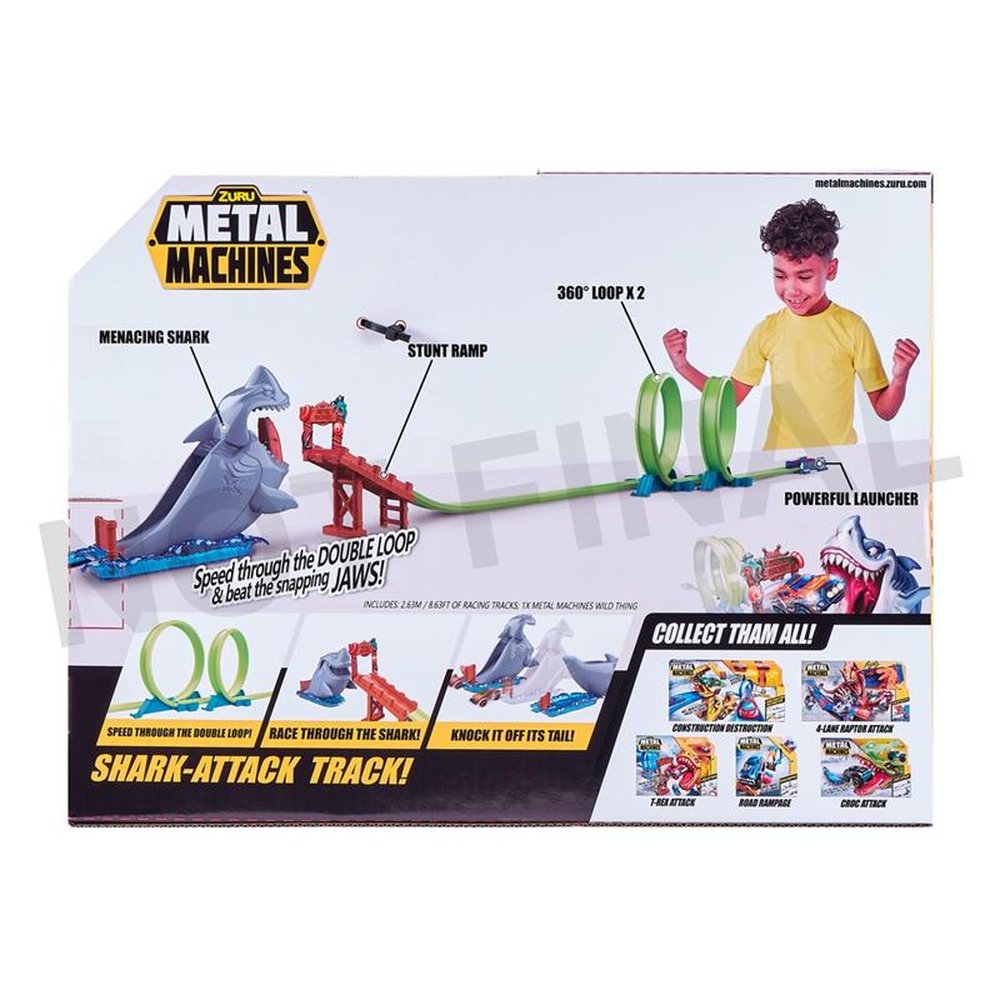 Pista Metal Machines Shark Attack