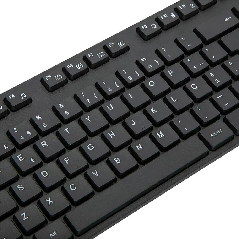 Teclado Com Fio Targus Com 108 Teclas ABNT Compatível com Windows e Mac USB - AKB30