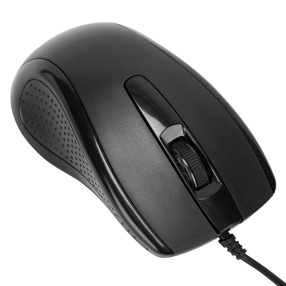 Mouse com Fio 3 Botões Scroll 1000 DPI Cabo de 152cm USB Targus - AMU81