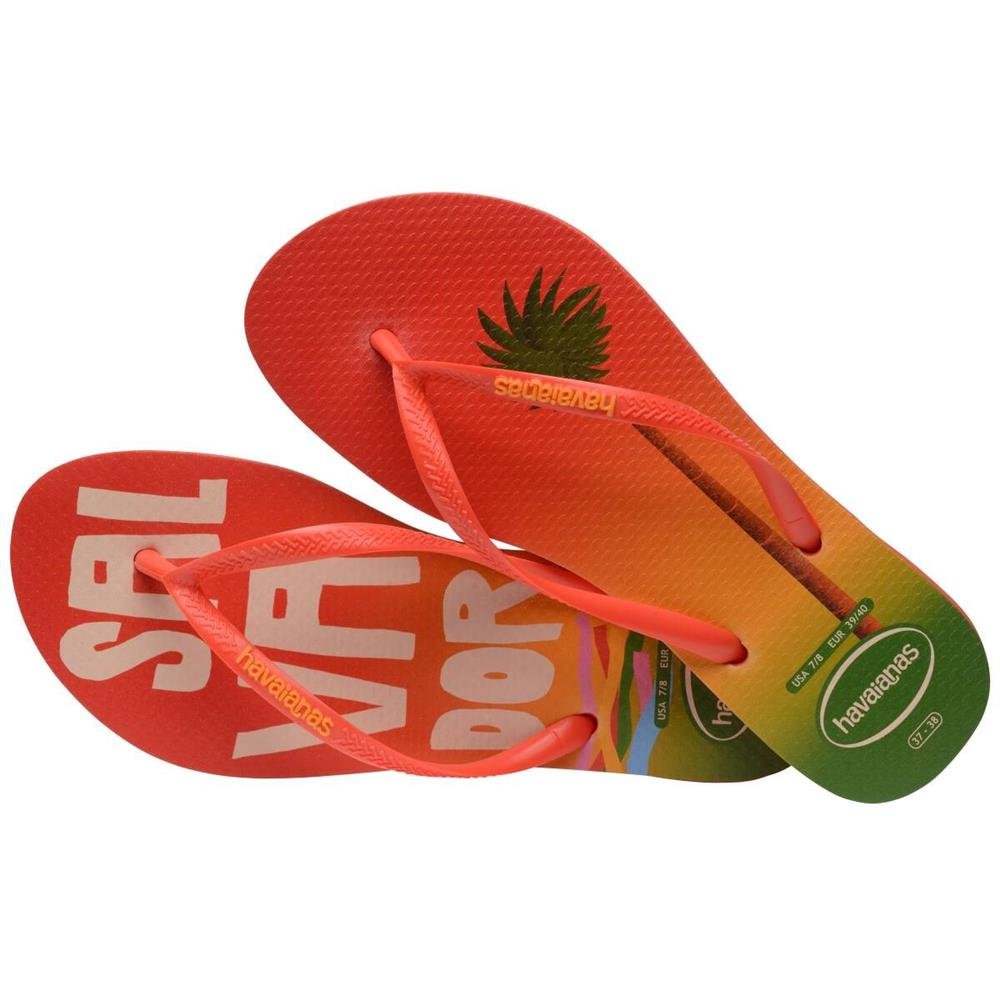 Havaianas Slim Postcard Blood Orange 41/42