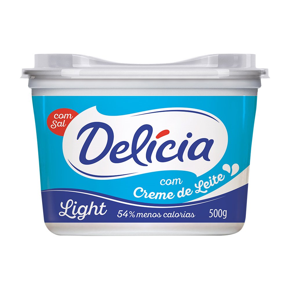 Margarina Delicia 500Gr Light Com Sal