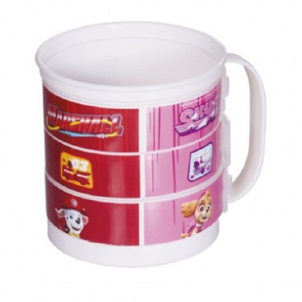 Caneca Divertida Patrulha Canina 360Ml Plasútil