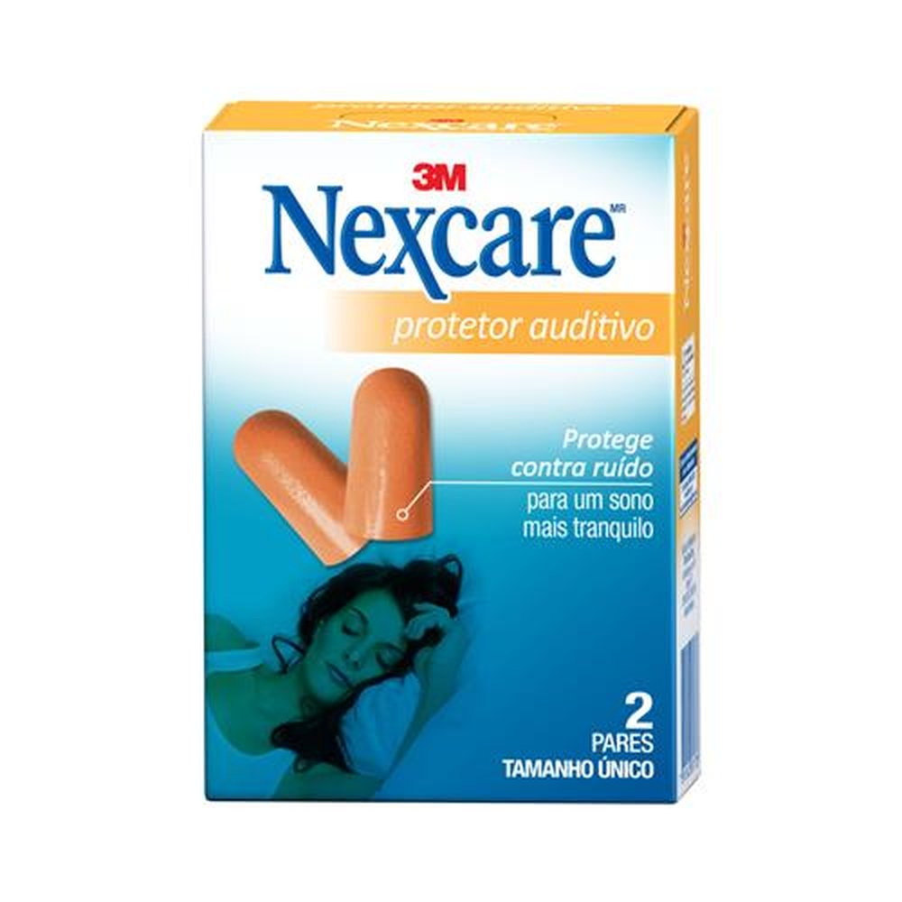 Protetor Auditivo 3m Nexcare Com 2 Pares