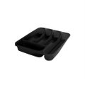 Porta Talheres Plasvale - Preto