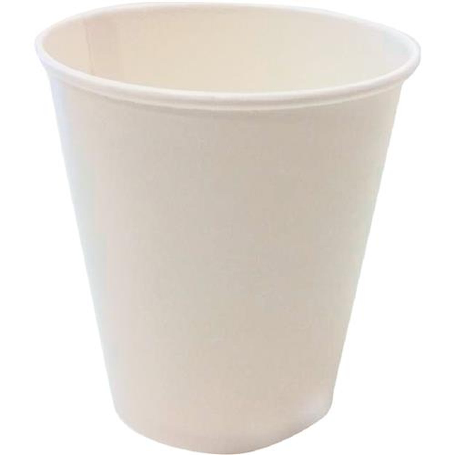 Copo Papel 200Ml Branco - Embalagem com 25 unidades.