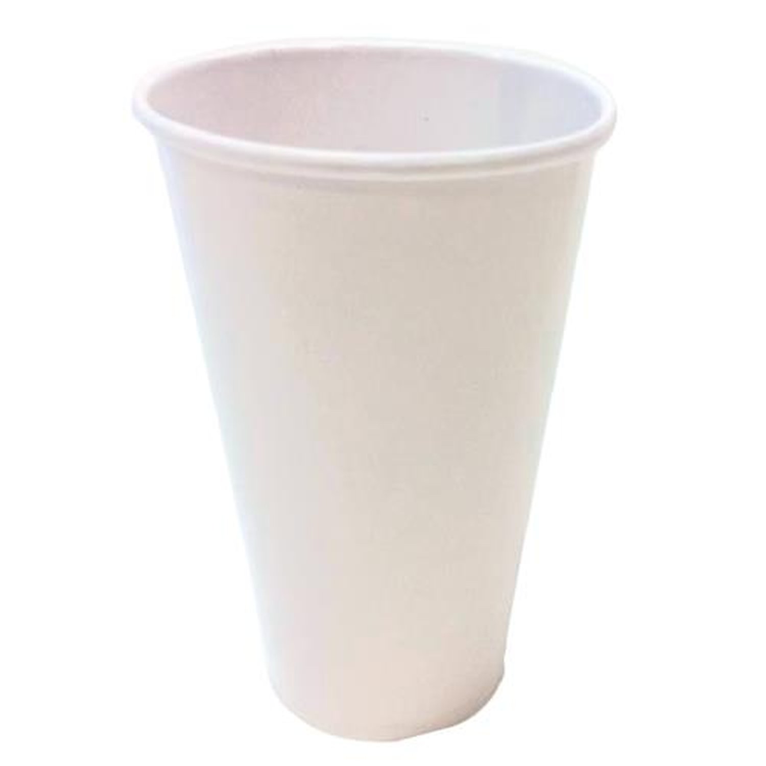 Copo Papel 300Ml Branco - Embalagem com 25 unidades.