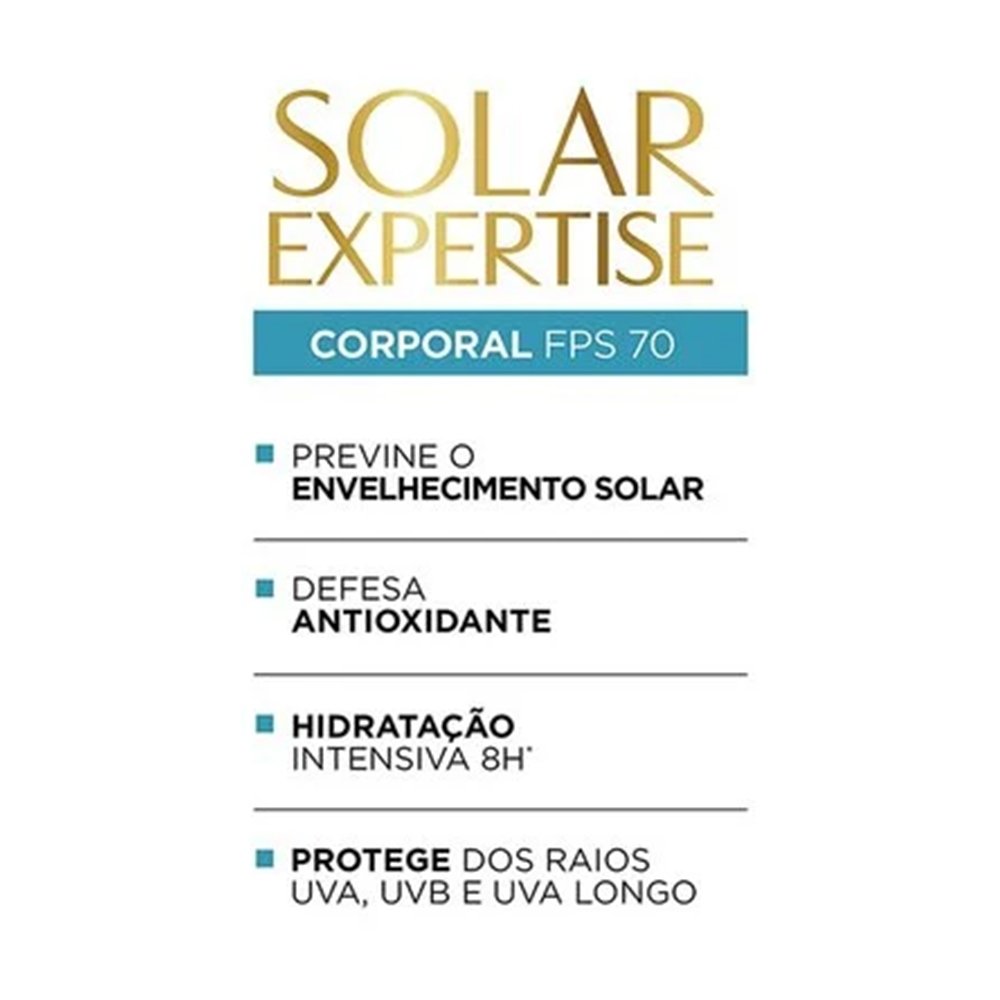 Protetor Solar L'oréal Expertise Supreme FPS 70 200ml