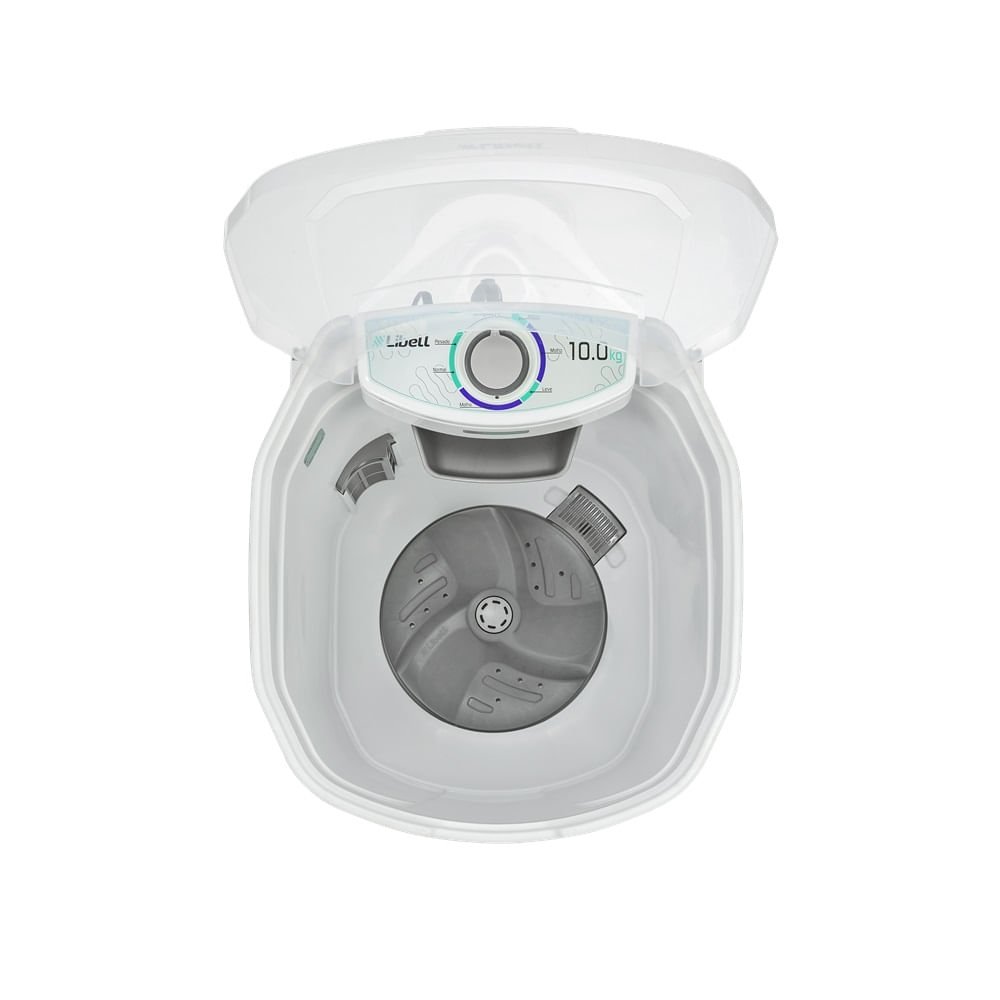 Lavadora de Roupas Libell 10Kg Semi Automática Branca ¿ 220 Volts