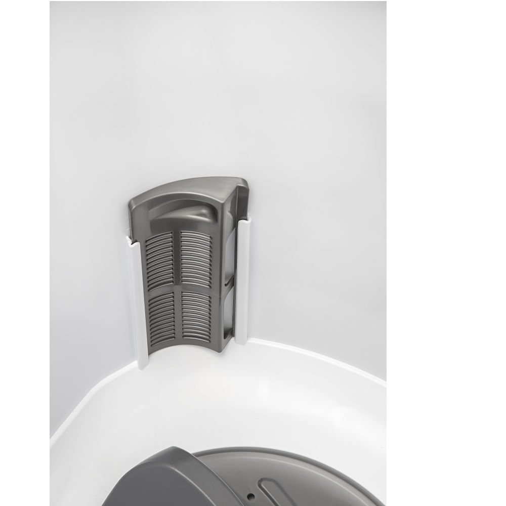 Lavadora de Roupas Libell 10Kg Semi Automática Branca ¿ 220 Volts