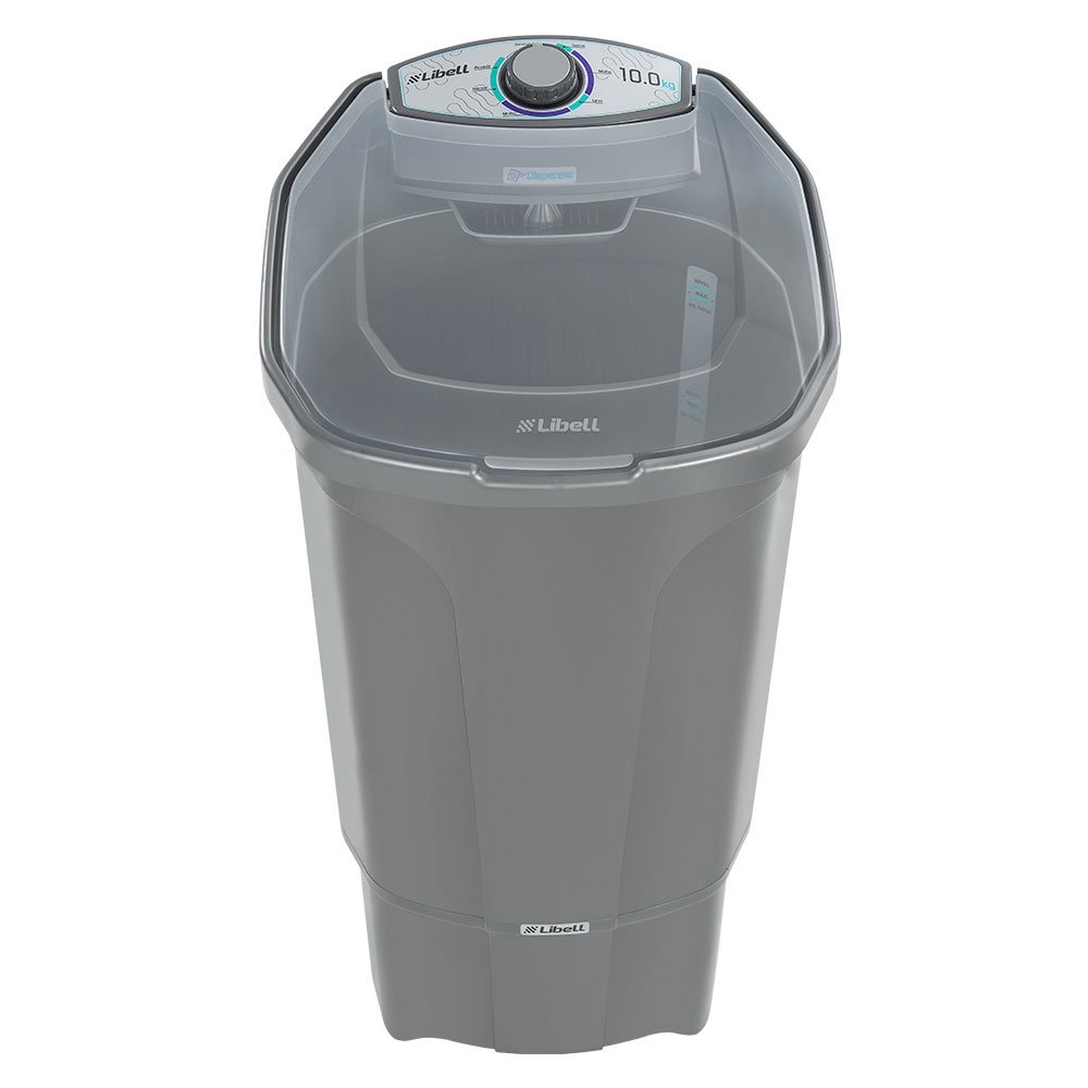Tanquinho Libell 10 Kg Com Lavagem por Turbilhonamento Prata 127v