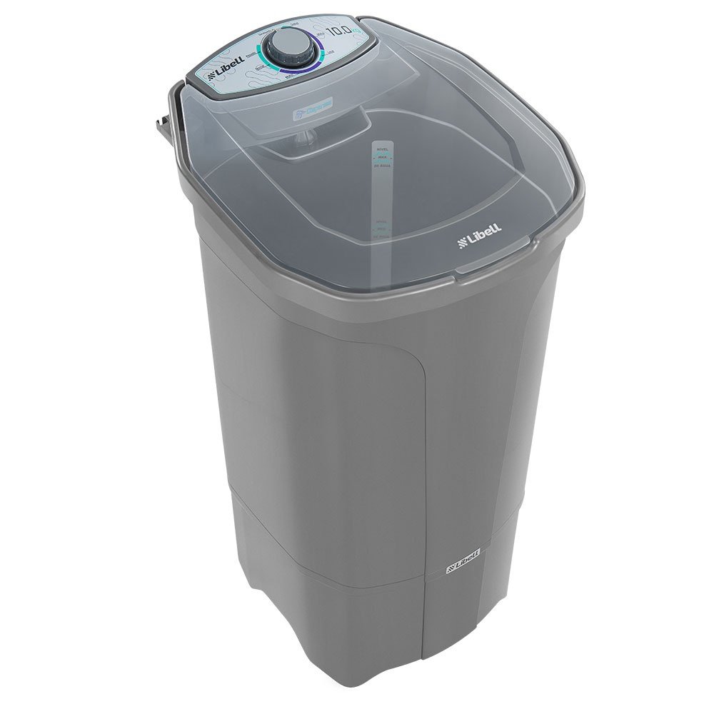 Tanquinho Libell 10 Kg Com Lavagem por Turbilhonamento Prata 127v