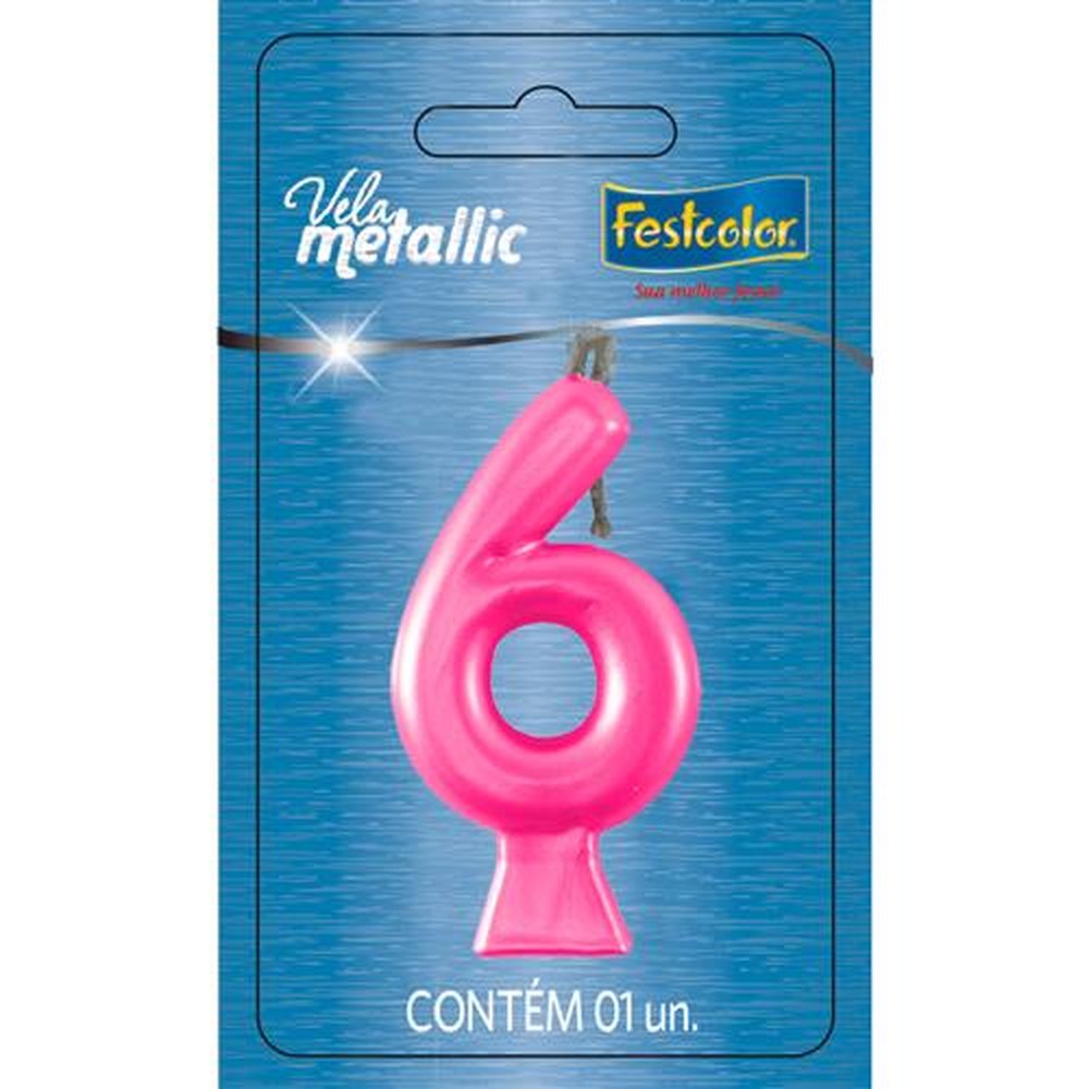 Vela Metallic Pink N 6