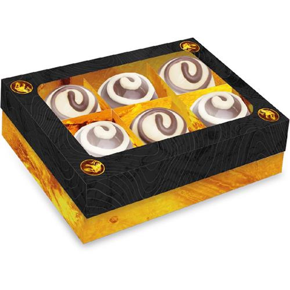 Caixa 6 Bombons Jurassic World 3