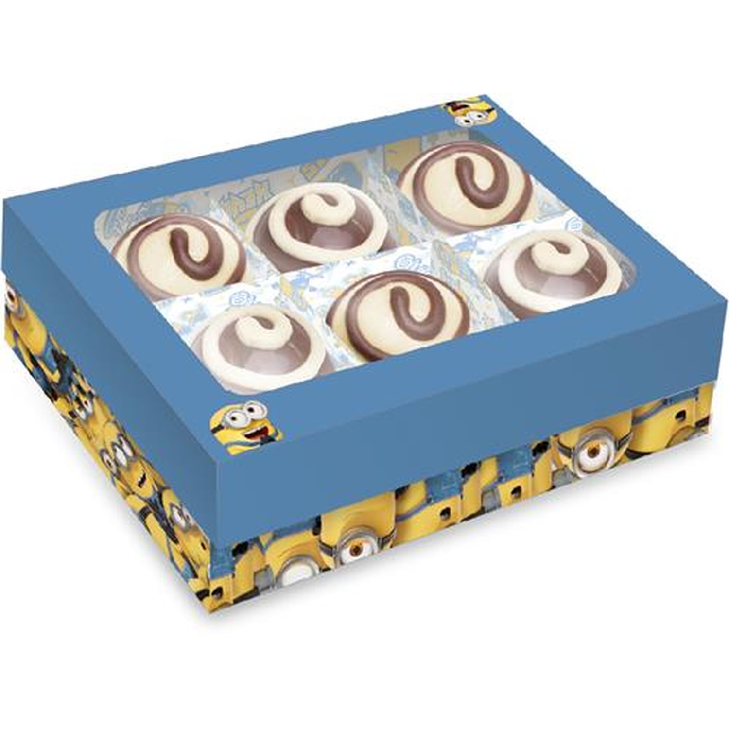 Caixa 6 Bombons Minions 2