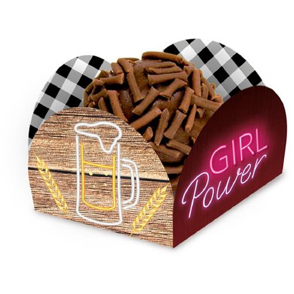 Porta Forminha Boteco Delas - Embalagem com 40 unidades.