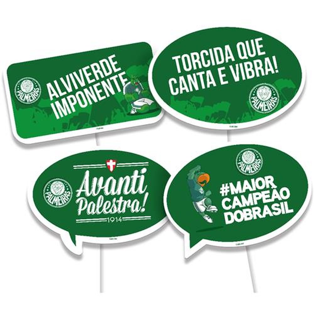 Placas Divertidas Palmeiras