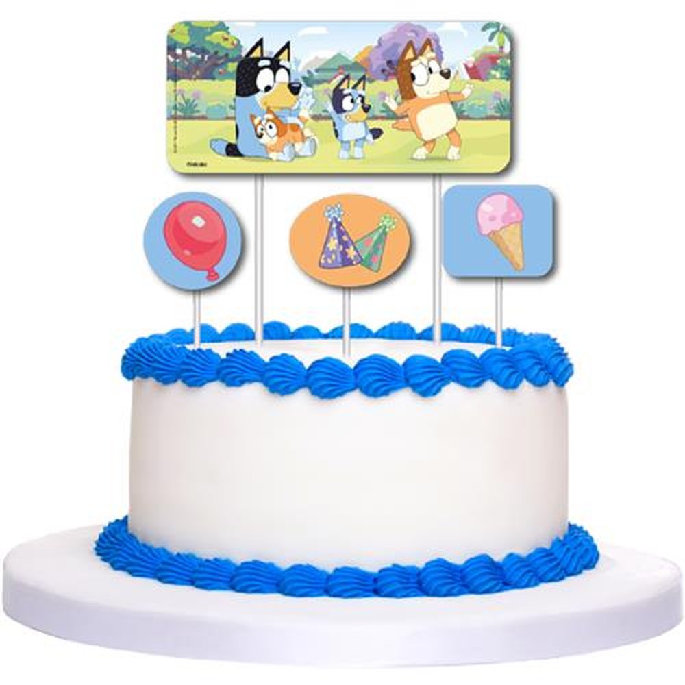 Topper Para Bolo Bluey