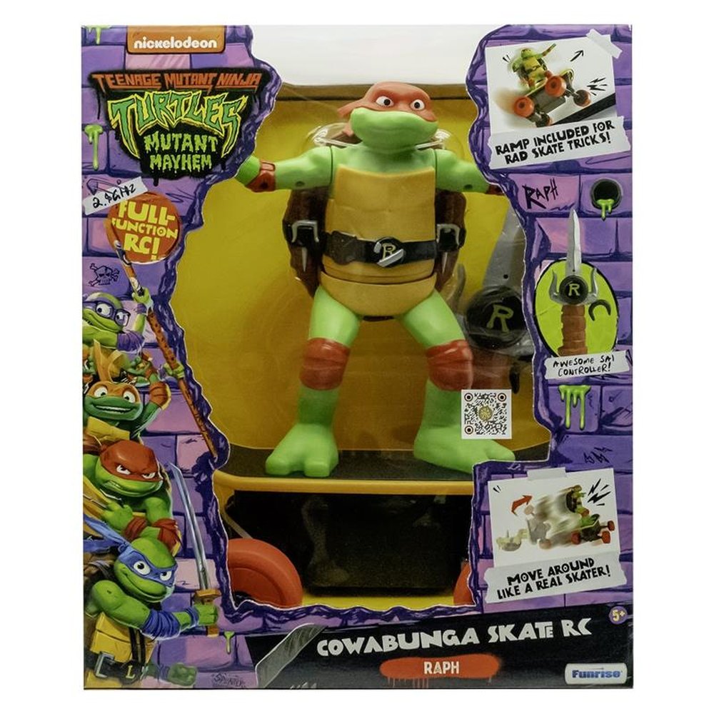 Personagem Tartarugas Ninja Cowabunga Skate R/C