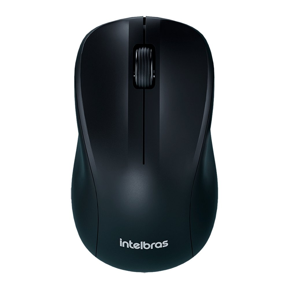 Mouse Óptico Intelbras MSI50 - Sem Fio, Preto