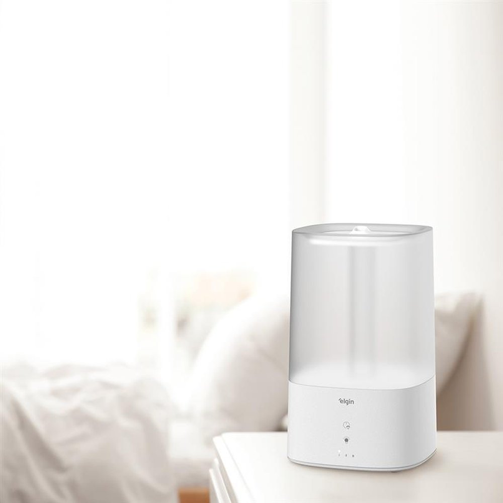 Umidificador de ar Elgin Touch 4L com difusor de aroma Bivolt