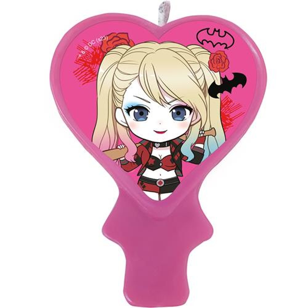 Vela Plana Arlequina - Embalagem com 1 unidade.