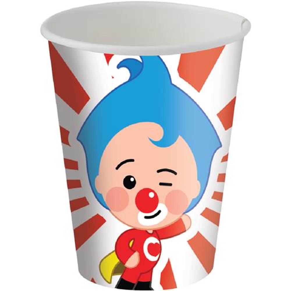 Copo Papel 200Ml Um Heroi Do Coracao - Embalagem com 8 unidades.