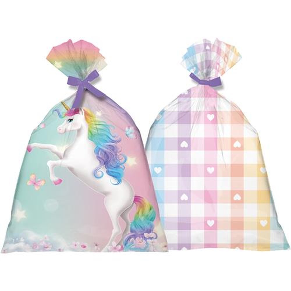 Sacola Plastica Unicornio