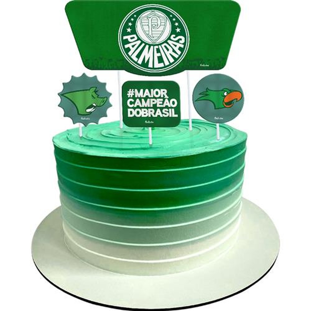 Topper Para Bolo Palmeiras