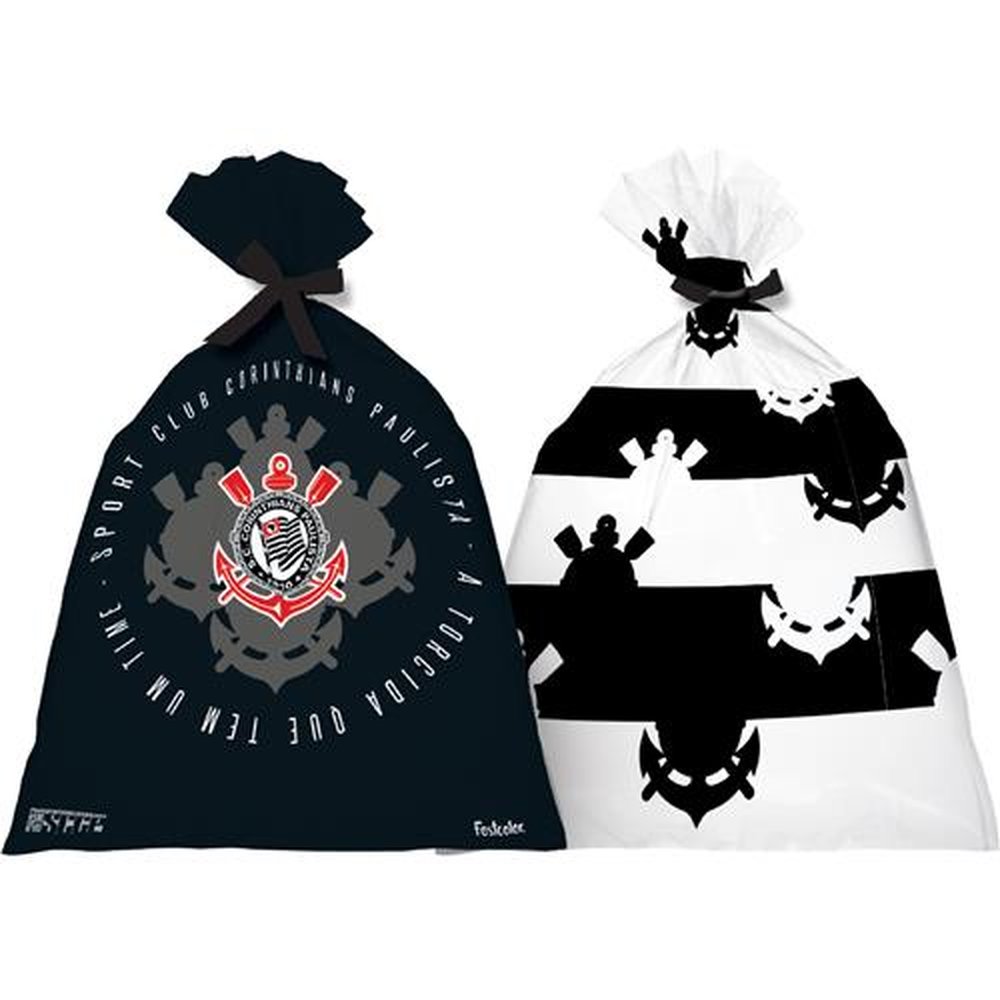Sacola Plastica Corinthians