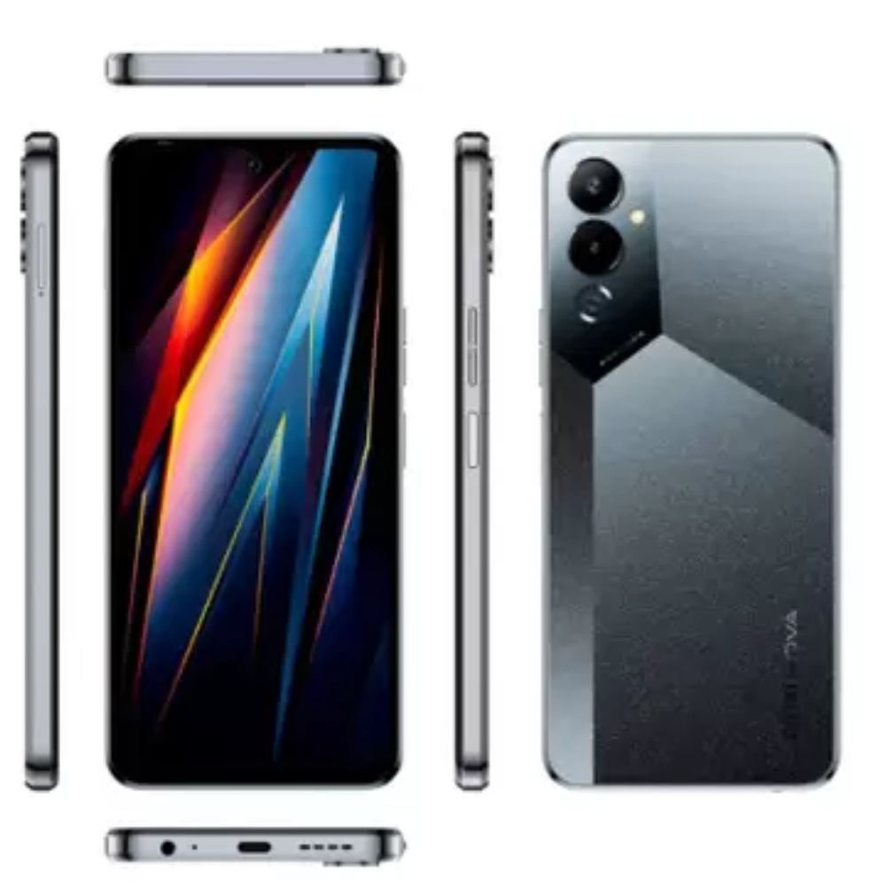 Smartphone Tecno Pova 4 256GB 4G Tela 6.8" Dual 8GB RAM Android 12 Octa Core - Cinza