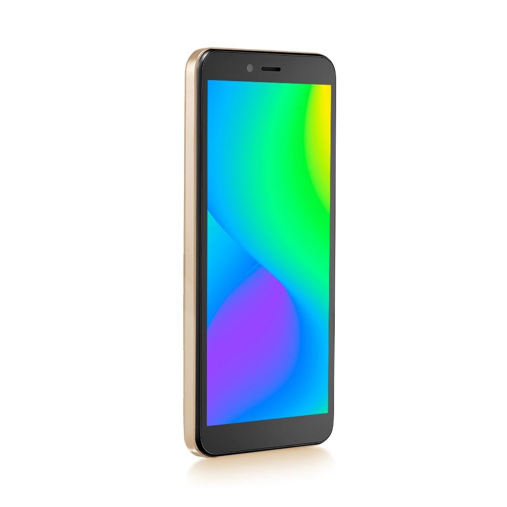 Smartphone Multi F 2 3G 32GB Tela 5.5 polegada Dual Chip 1GB RAM Camera 5MP + Selfie 5MP Android 11 (Go edition) Quad Core - Dourado - P9174
