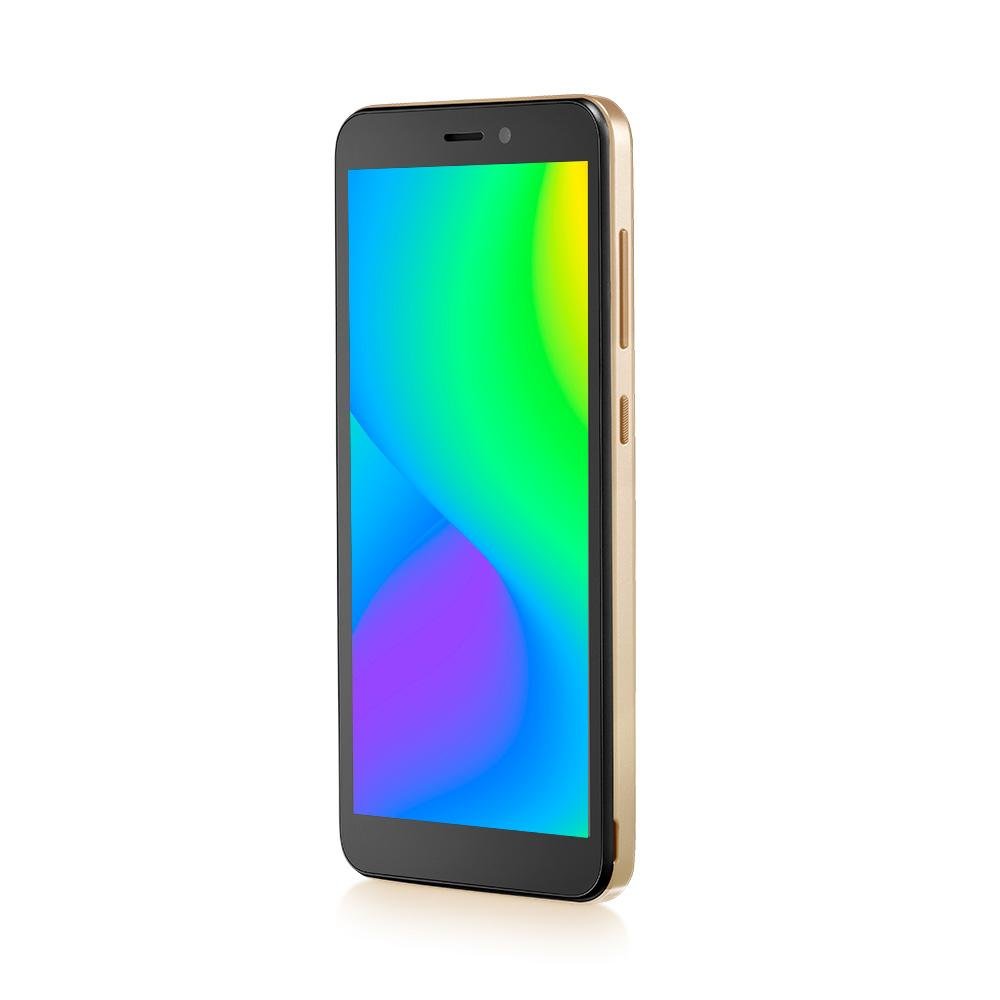Smartphone Multi F 2 3G 32GB Tela 5.5 polegada Dual Chip 1GB RAM Camera 5MP + Selfie 5MP Android 11 (Go edition) Quad Core - Dourado - P9174