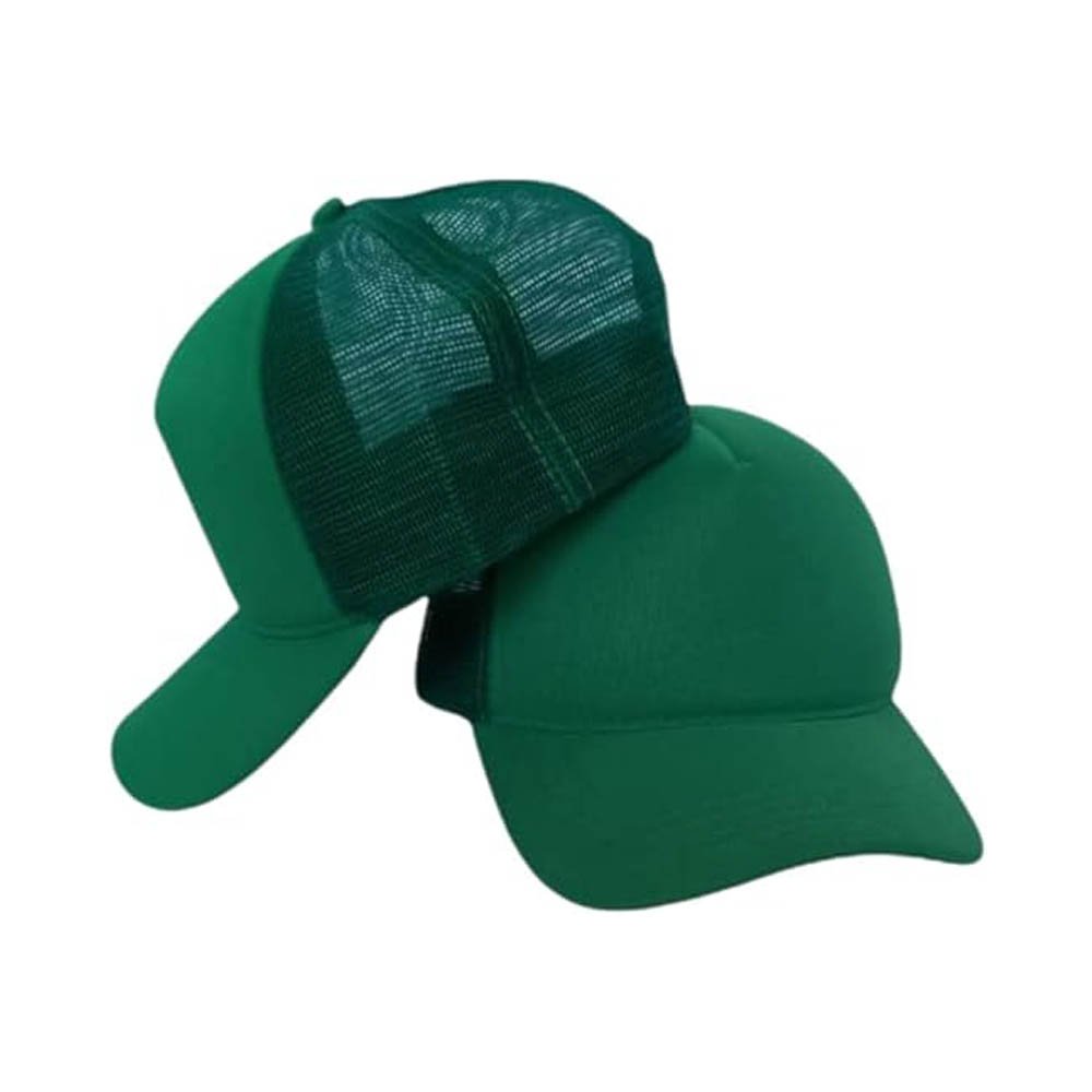 Bonés Lisos cores surtidas Trucker Tela kit 6 unidades
