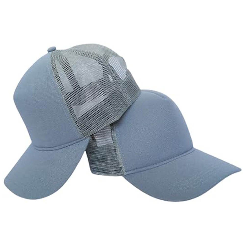 Bonés Lisos cores surtidas Trucker Tela kit 6 unidades