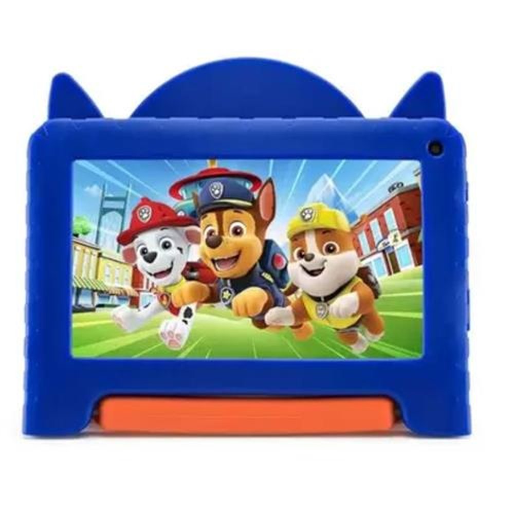 Tablet Multilaser Tela 7" 32GB Patrulha Canina 2GB RAM WI-FI Quad Core Android 13 (Go Edition) com Controle Parental NB403 - Azul
